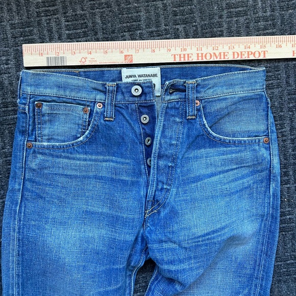 Junya Watanabe Indigo Button-Fly Denim size XS - Picture 3 of 7